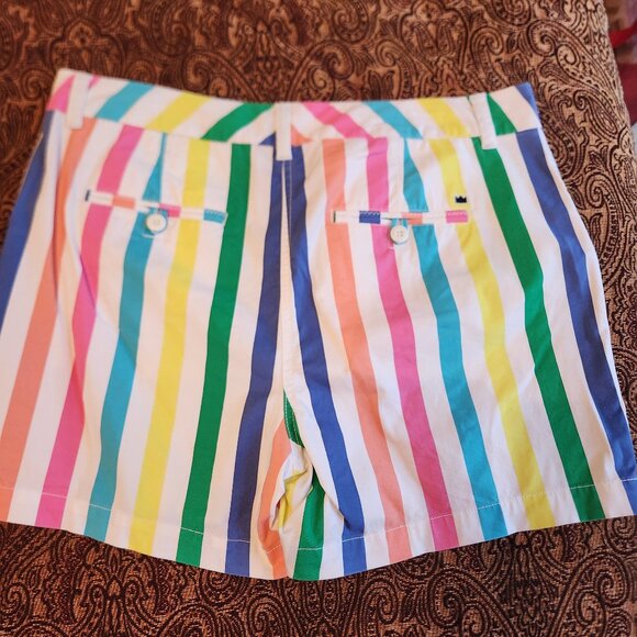 CROWN & IVY STRIPED SHORTS - Picture 3 of 3